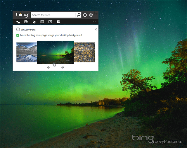 Bing Desktop iegūst dokumentu meklēšanu tiešsaistē un daudz ko citu