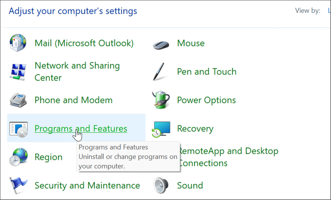 Programmas un līdzekļi pārvalda papildu līdzekļus operētājsistēmā Windows 11