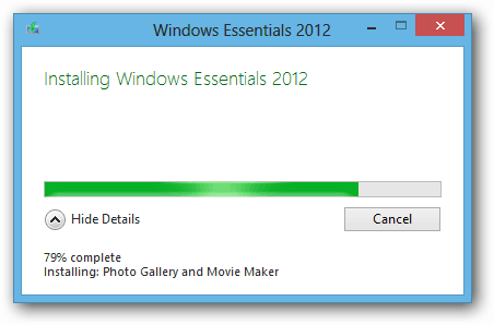 Windows Essentials 2012 instalēšana
