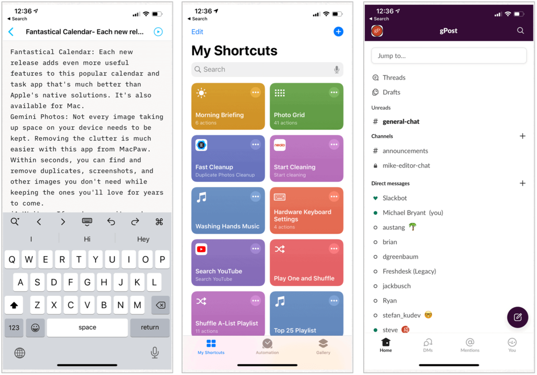 2020. gada GroovyPost ceļvedis labākajām iOS lietotnēm, kuras jums vajadzētu izmantot