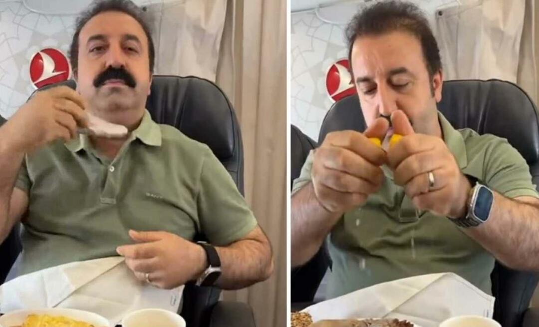 Viņš ēda sinepes, ko izvilka no krūtīm lidmašīnā! Sirdanci Mehmet paskatieties, ko viņš izdarīja