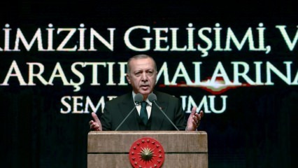 Prezidenta Erdoğana slavējamie vārdi Dirilišam Ertuğrulam