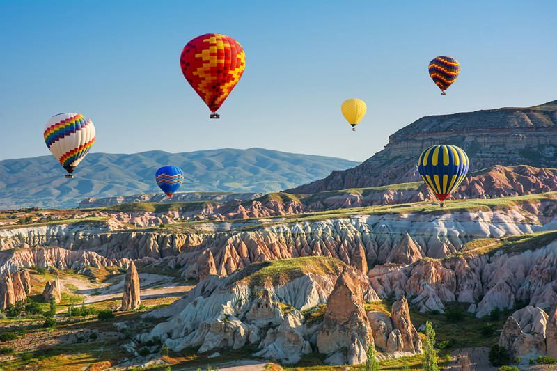 Ordu tuvojas gaisa balonu tūrisms! Vietas veica balonu tūri Turcijā