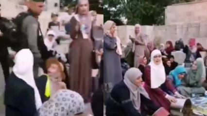 Palestīniešu sievietes, kuras bezbailīgi reaģē uz okupēto Izraēlu!