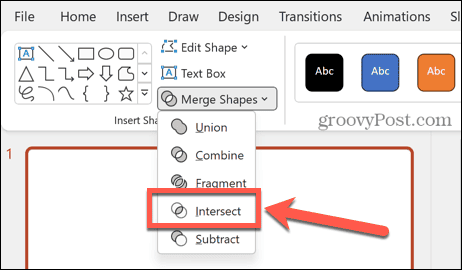 powerpoint sapludināt formas kukainis