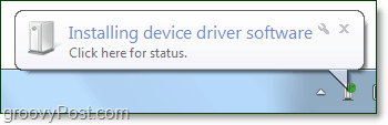 pagaidiet, līdz operētājsistēma Windows 7 būs pabeigta bluetooth ierīces draiveru instalēšana