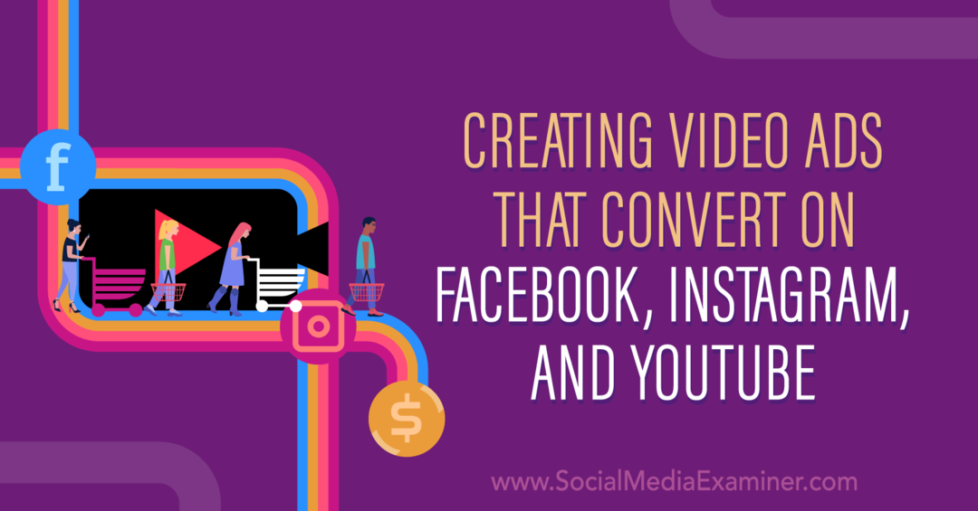 Konvertējamu videoreklāmu izveide pakalpojumā Facebook, Instagram un YouTube, izmantojot Meta Džonstona ieskatus sociālo mediju mārketinga aplādes programmā.