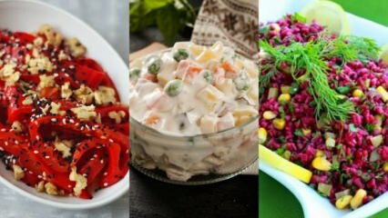 Dažādas salātu receptes 