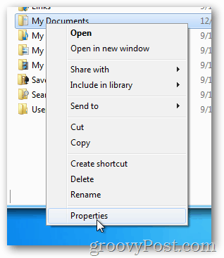 Windows 8 faila rekvizīti