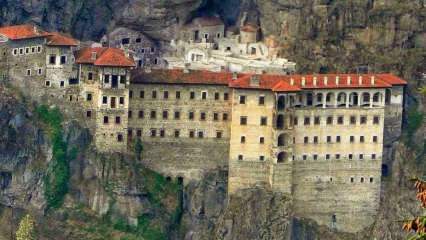 Intensīva interese par Trabzon Sumela klosteri!