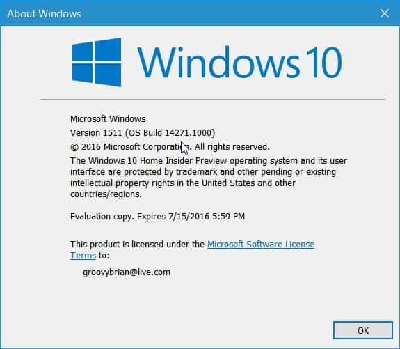 Iekšējiem lietotājiem izlaista Windows 10 Redstone Build 14271 versija (arī mobilajām ierīcēm)