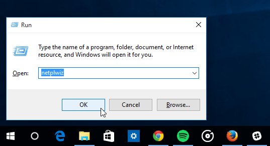 Windows 10 palaišanas dialogs
