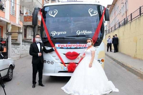 Sapnis par vadītāju, kurš vēlas maršruta autobusu padarīt par līgavas automašīnu, ir piepildījies!