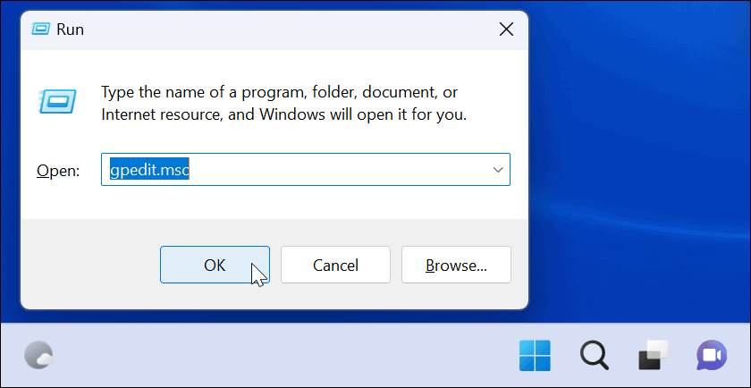 gpedit bloķē lietotājus no iestatījumiem operētājsistēmā Windows 11