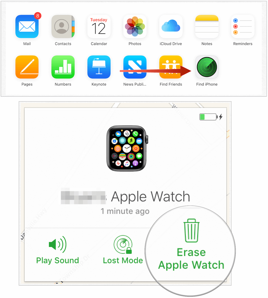 noņemiet Apple Watch
