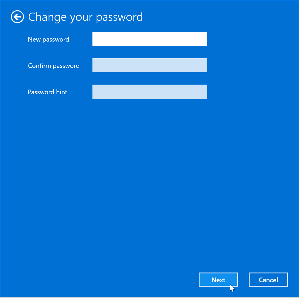 Noņemiet savu paroli operētājsistēmā Windows 11