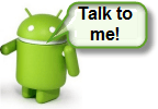 Runājiet ar android, lai ierakstītu un nosūtītu ziņojumus
