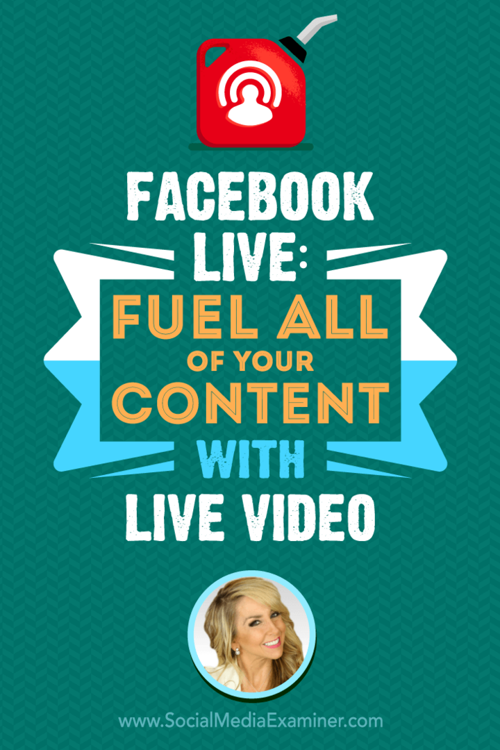Facebook tiešraide: veiciniet visu jūsu saturu ar tiešraides video: sociālo mediju pārbaudītājs