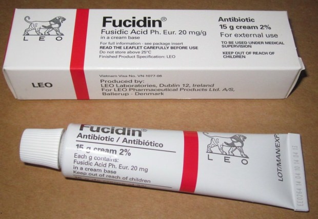 Ko dara fucidīna krēms?