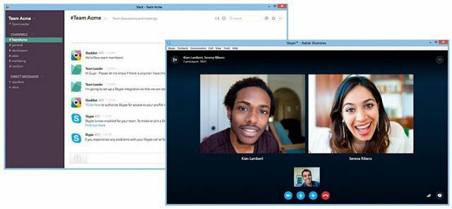 Pievienojiet Skype kontaktus savam Slack komandai ar jauno integrācijas priekšskatījumu