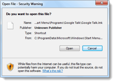 Beidziet kaitinošos uznirstošos logus operētājsistēmā Windows 7
