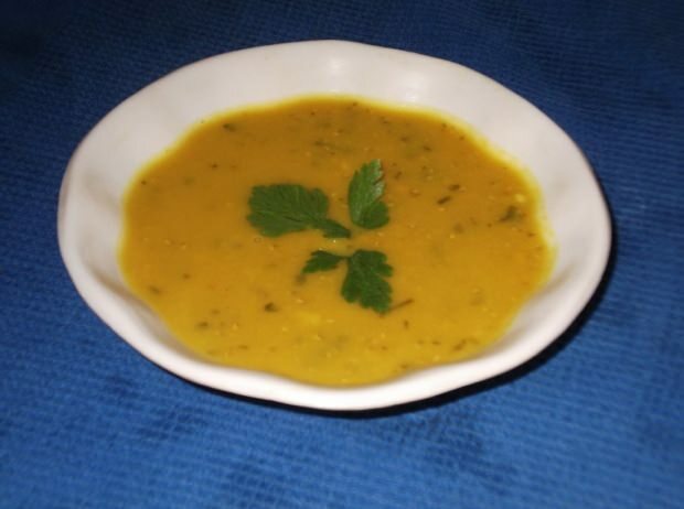 dzelteno lēcu zupas recepte