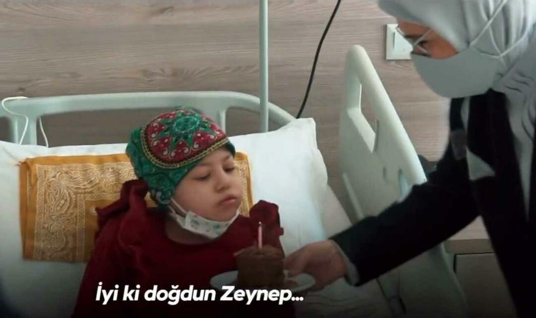 Emine Erdogan apmeklēja bērnus ar vēzi