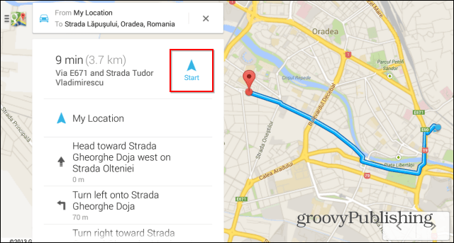 Ātra darba sākšana ar Google Maps navigācijas tapu