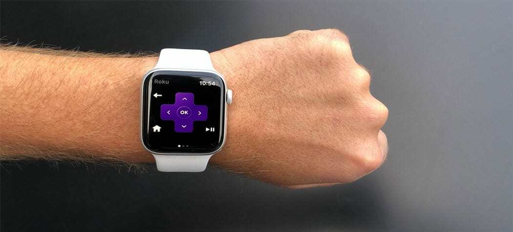 Kā kontrolēt Roku no jūsu Apple Watch