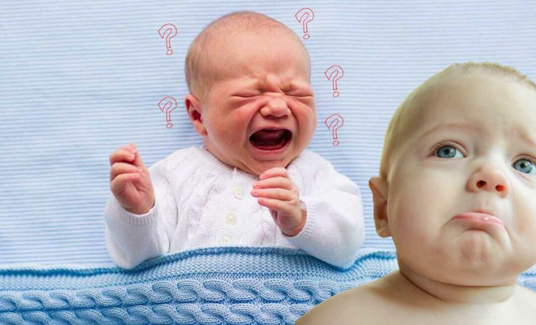 Kāpēc mazuļi raud? Ko mazuļi saka raudādami? 5 mazuļu raudāšanas veidi