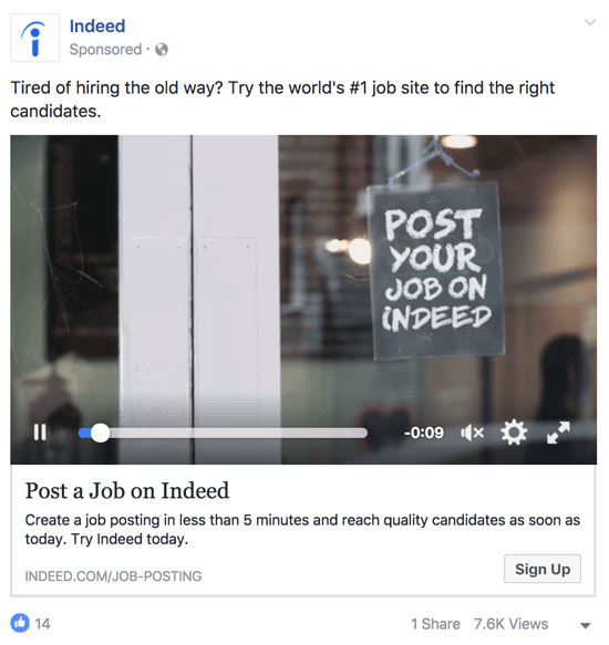 Pārliecinieties, ka jūsu Facebook reklāma jūsu mērķauditorijai skaidri parāda jūsu piedāvājuma priekšrocības.