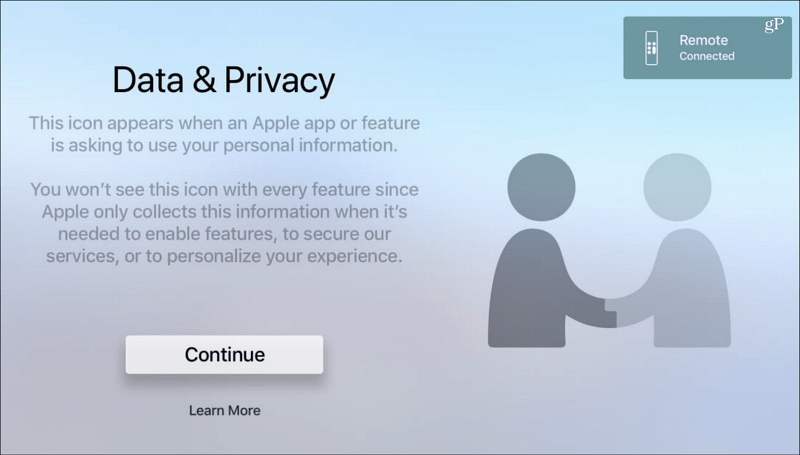  Dati un konfidencialitāte tvOS Apple TV