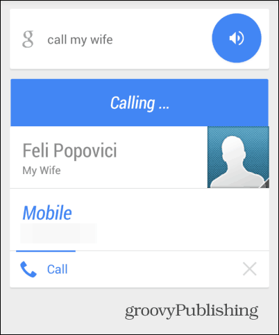 Zvaniet mammai Google tagad zvaniet sievai