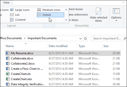 failu pārlūkprogrammas Windows 10 informācija