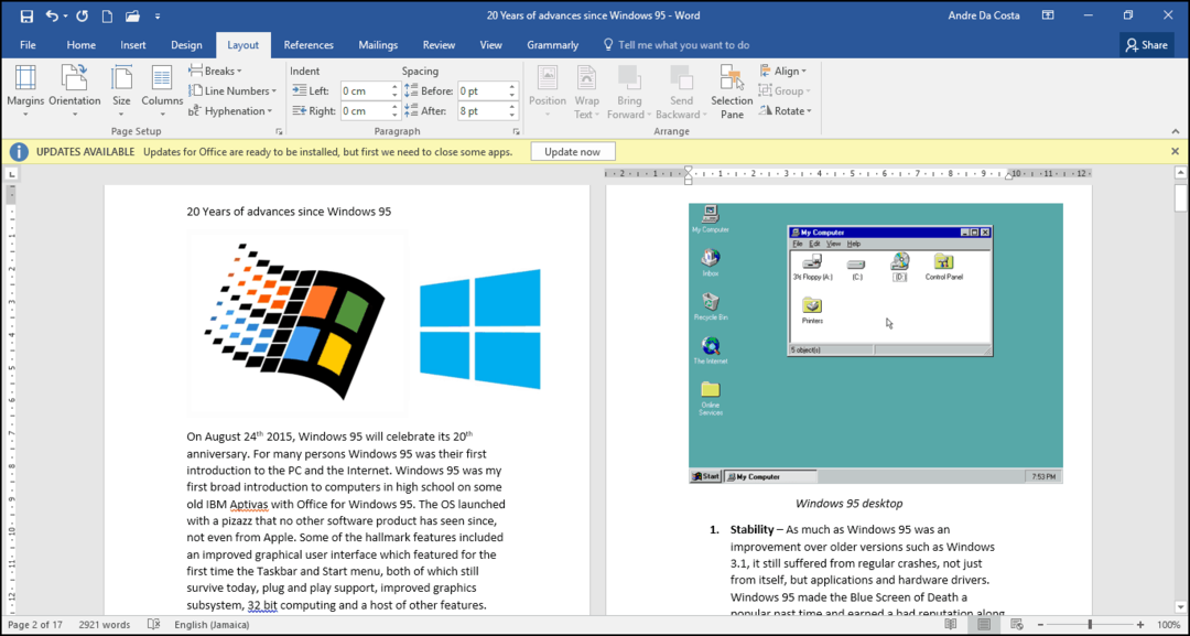 Kā izveidot bukletus, izmantojot Microsoft Word 2016