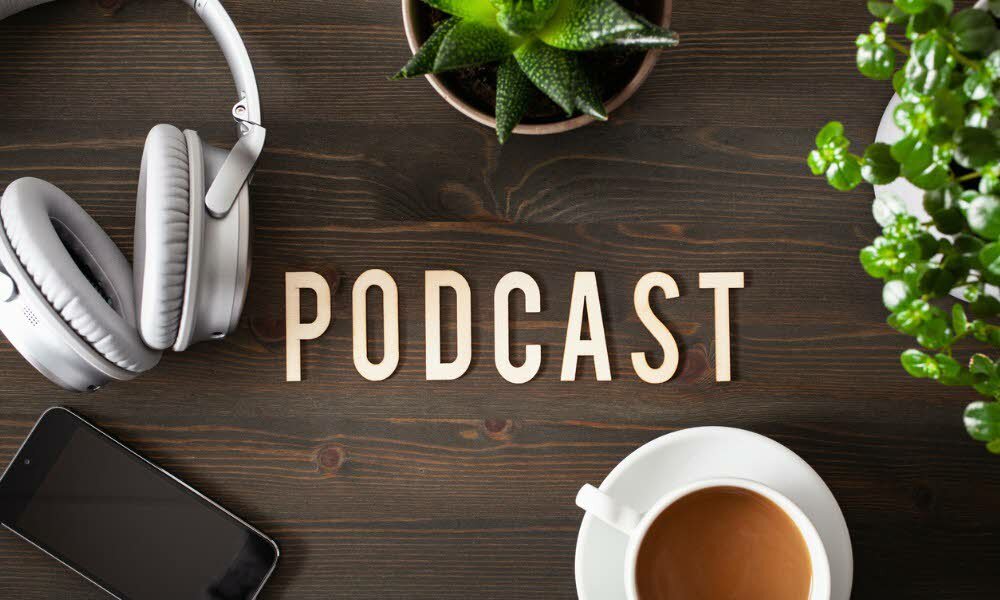 Kā klausīties Podcast bezsaistē
