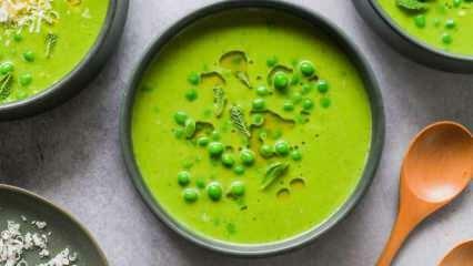 Zaļo zirņu zupas recepte! Kā pagatavot mierinošu zirņu zupu?