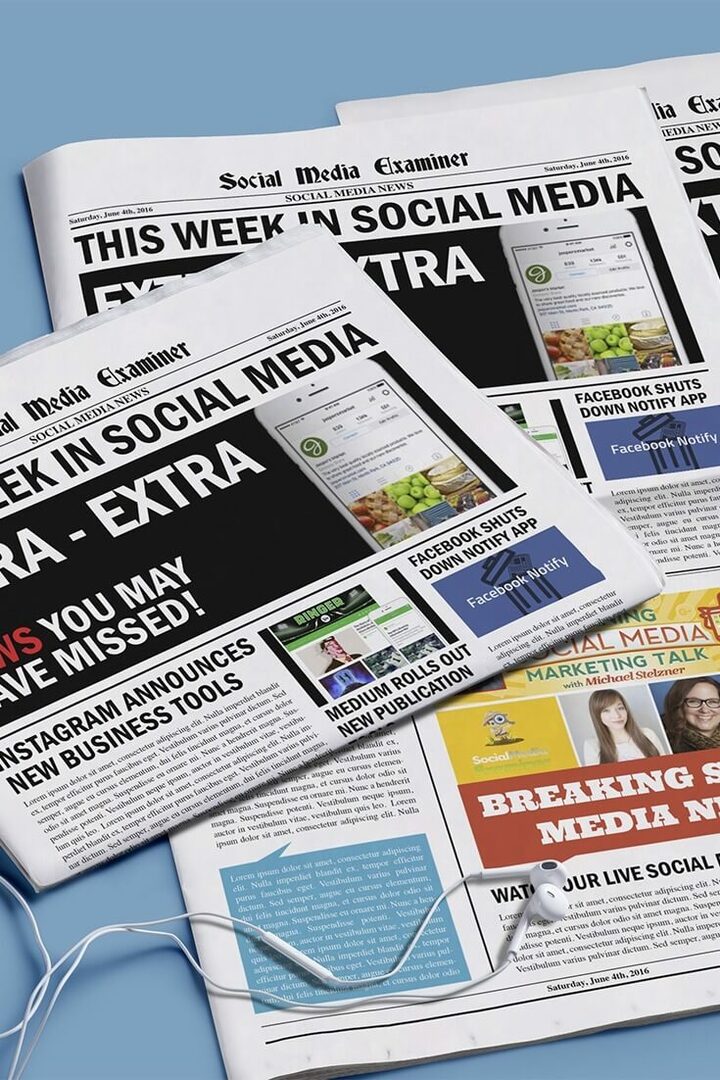 Instagram izlaiž biznesa profilus: šonedēļ sociālajos medijos: sociālo mediju eksaminētājs