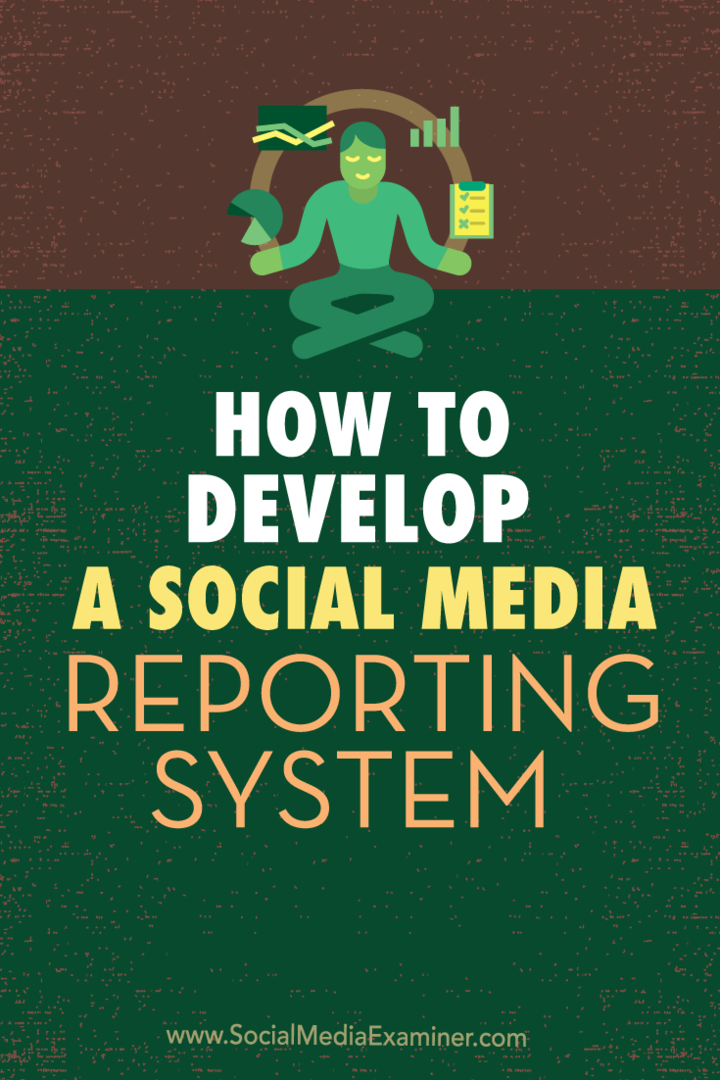 Kā izveidot sociālo mediju pārskatu sistēmu: sociālo mediju eksaminētājs