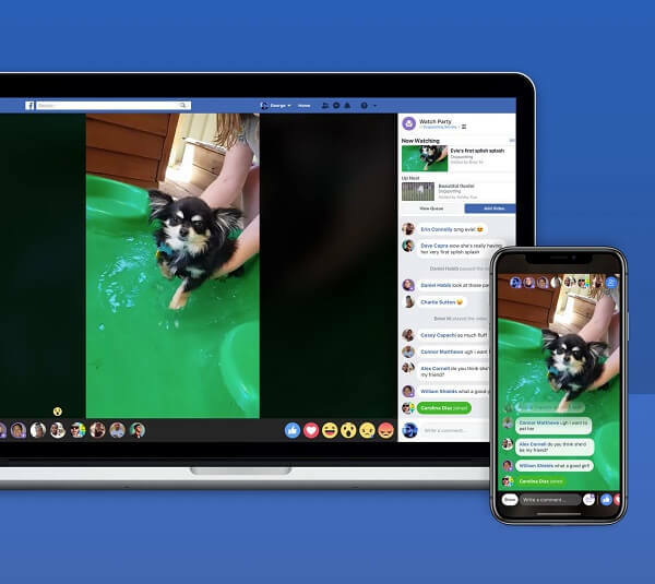 Facebook testē jaunu video pieredzi grupās ar nosaukumu Watch Party, kas ļauj dalībniekiem vienlaikus skatīties video kopā un tajā pašā vietā. 