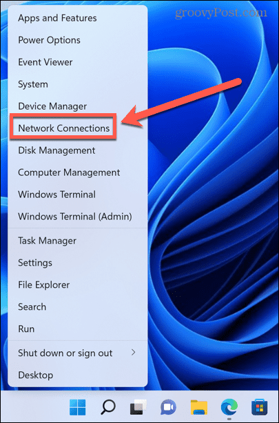 Windows 11 tīkla savienojumi