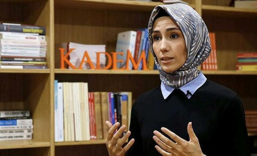 KADEM “Sieviešu atbalsta centrs” tika atvērts Sümeyye Erdogan vadībā.