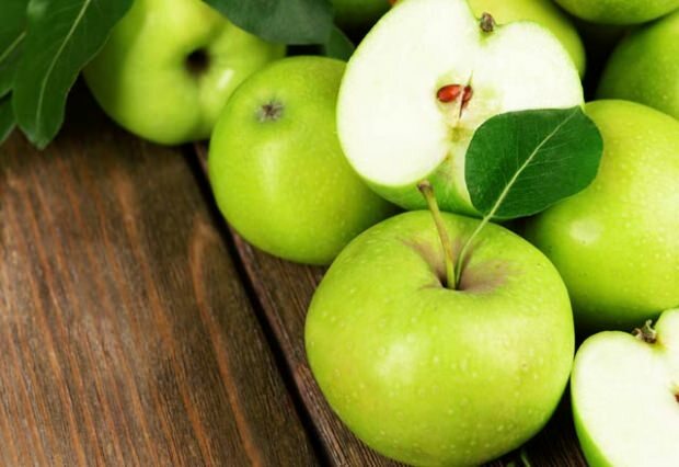 Kā izveidot ābolu diētu? Ēdams zaļš ābols ...