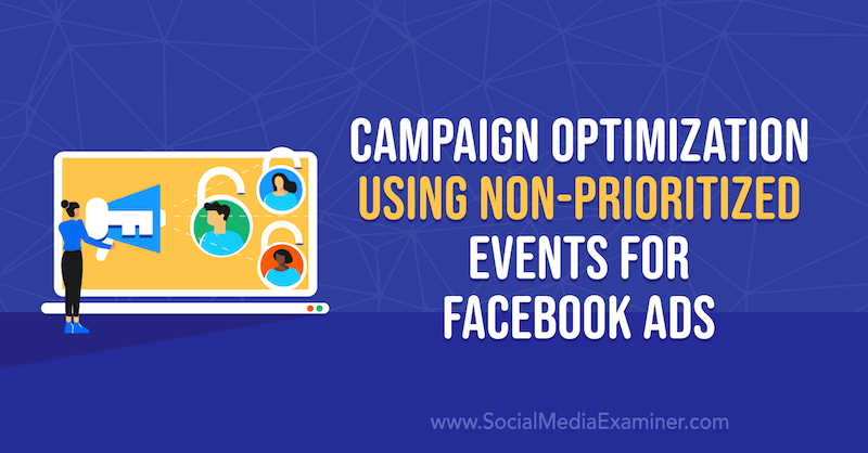 Kampaņas optimizācija, izmantojot prioritārus notikumus Facebook reklāmām, ko Anna Sonnenberg sniedza sociālo mediju eksaminētājā.