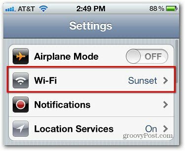 Apple iOS: pārtrauciet kaitināt WiFi PopUp paziņojumus