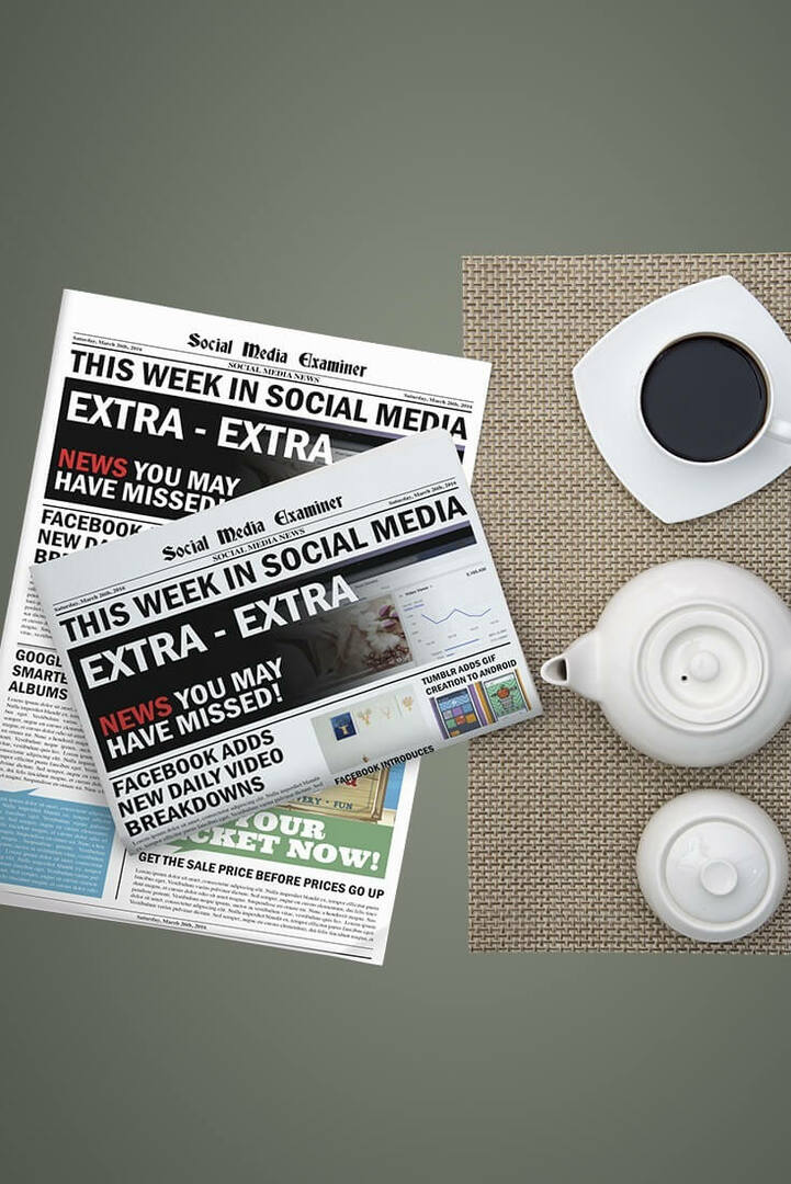 Facebook uzlabo video metriku: šonedēļ sociālajos medijos: sociālo mediju pārbaudītājs