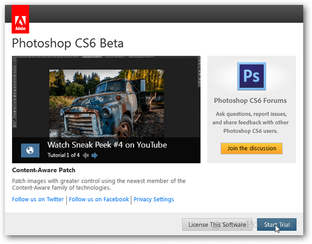 Photoshop CS6 instalēšana pabeigta