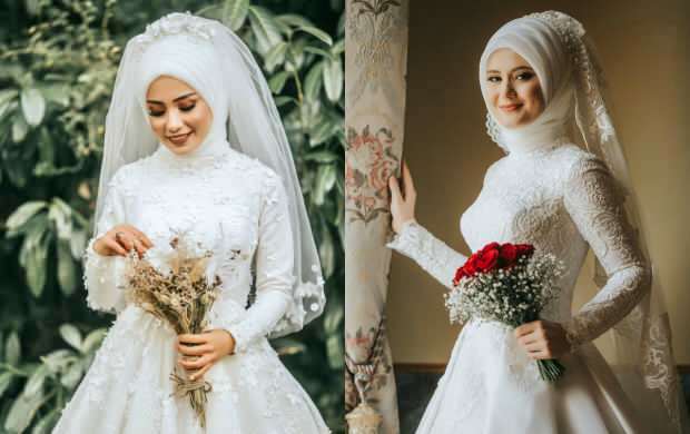 Hijab kāzu kleitu modeļi 2020. gadā