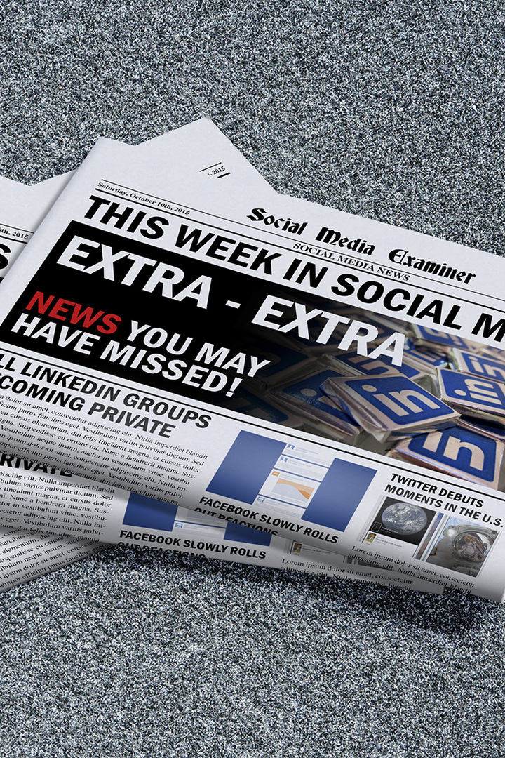 sociālo mediju pārbaudītāja iknedēļas ziņas 2015. gada 10. oktobris