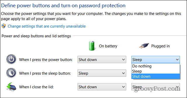 Windows 8 izslēgšana ir vienkāršāka, izmantojot barošanas pogu